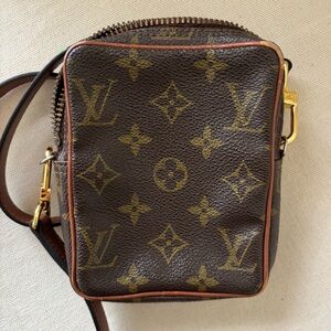 Louis Vuitton Brown Monogram Crossbody Bag